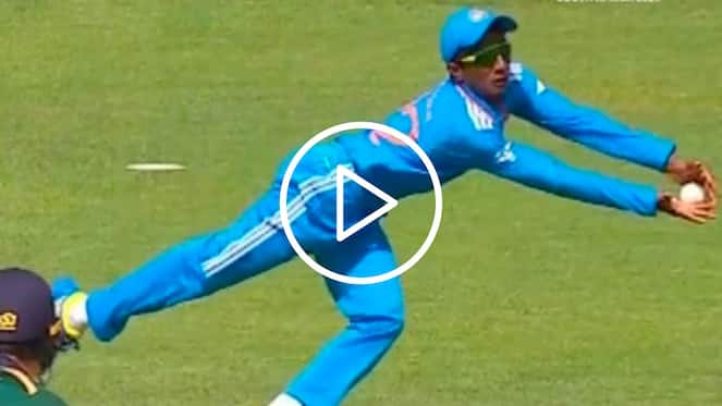 [Watch] Murugan Abhishek Grabs A Stunner In U19 World Cup, Earns Praise From ICC